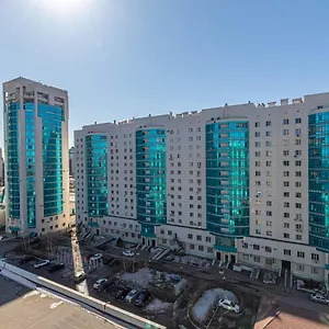 51 2х комн с 2мя кроватями,раскладным диваном и раздельным санузлом на 1-6 гостей Астана